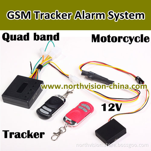 GSM Alarm System Motorcycle Tracker